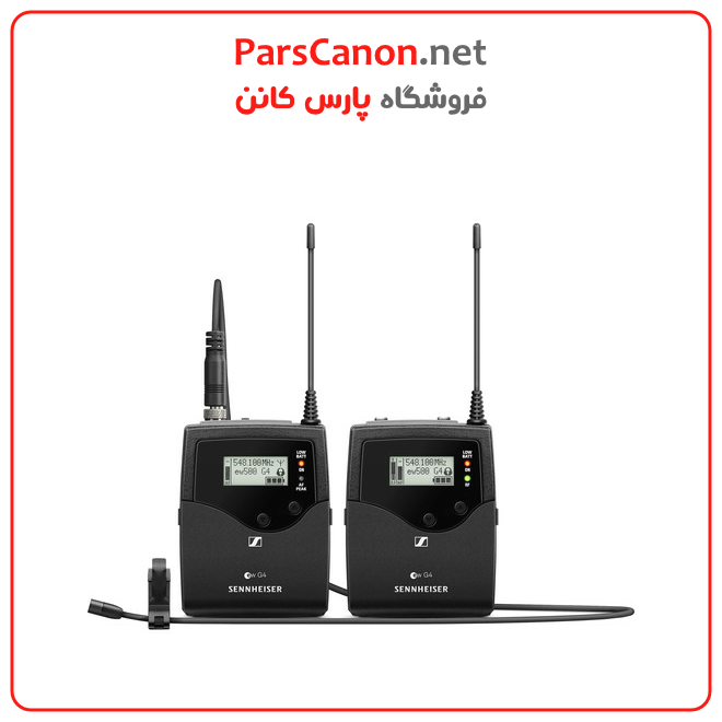 میکروفون سنهایزر مدل Sennheiser EW 512P G4 Camera-Mount Wireless Omni Lavalier Microphone System