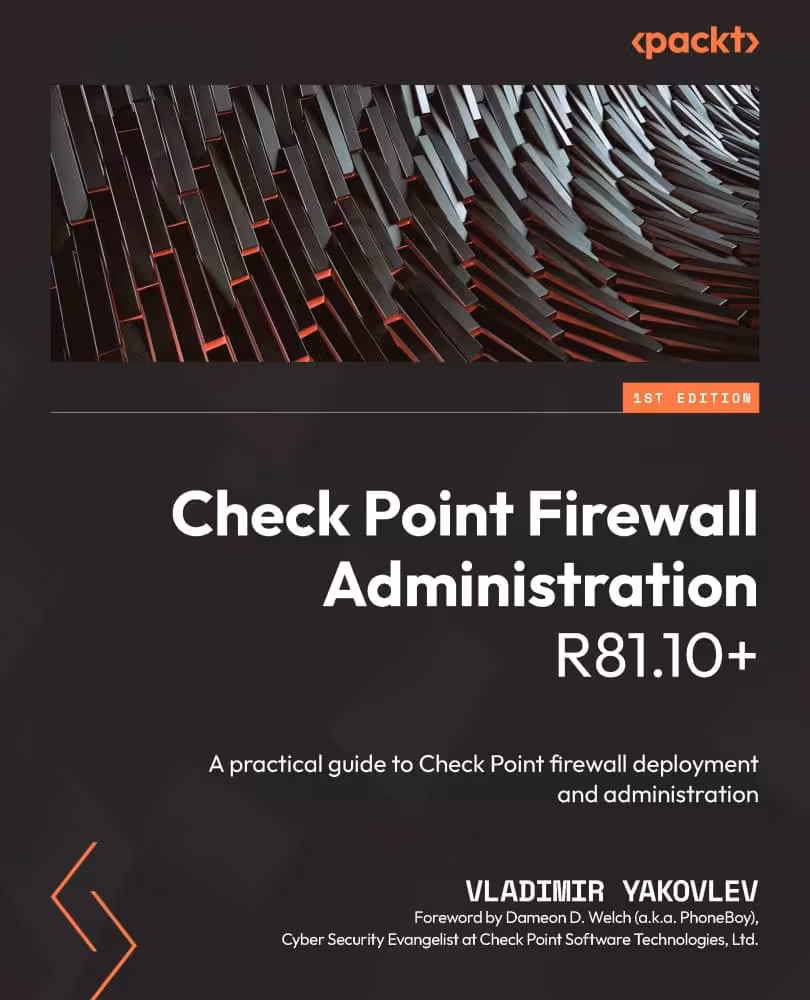 کتاب Check Point Firewall Administration R81.10