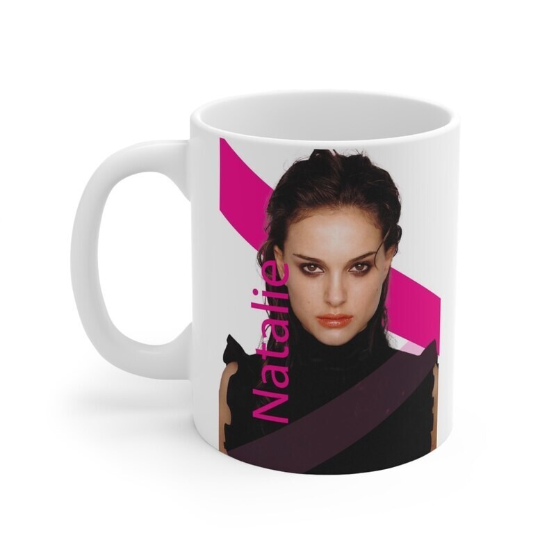 ماگ طرح ناتالی پورتمن Natalie Portman مدل NM1921
