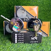قفل   پشت بسته سایز بزرگ ساخت شرکت پات دارای 4عدد کلید ضدسرقت وضداسید دارای گارانتی