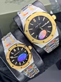 ساعت مچی ست مردانه و زنانه آدمار پیگه موتور ژاپن AP