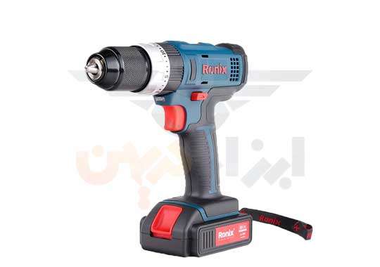دریل پیچ گوشتی چکشی شارژی رونیکس 8614 ronix