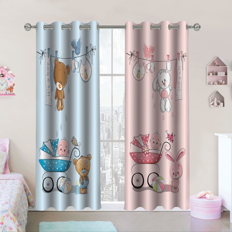 پرده تصویری چاپی پانچی کودک و نوزاد 