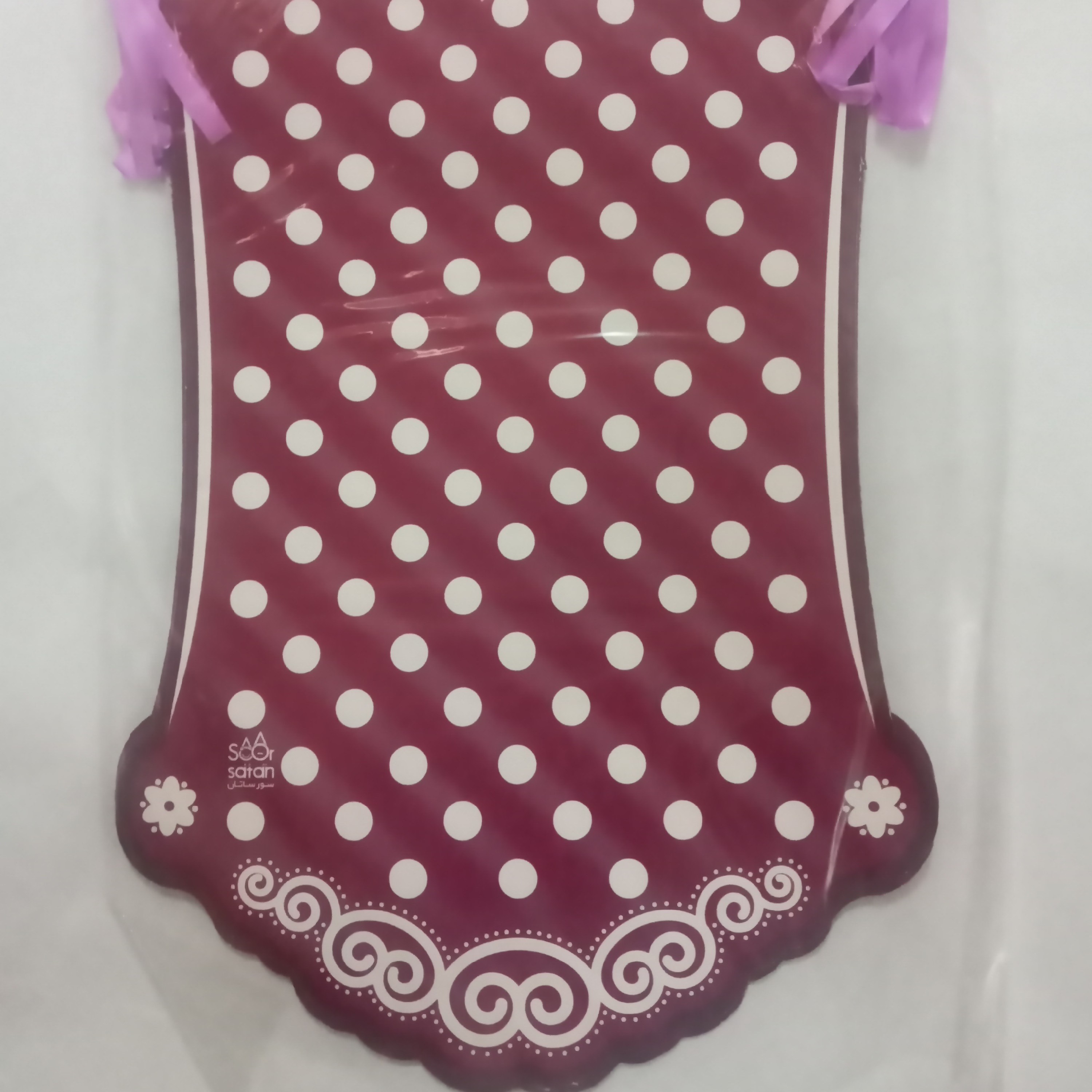 ریسه  تولد مدل خالداربنفش 