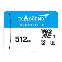 قیمت و خرید کارت حافظه MicroSDXC اگزاسند مدل Essential-X UHS-I U3 V10 512GB 90MB/s | یاس ارتباط