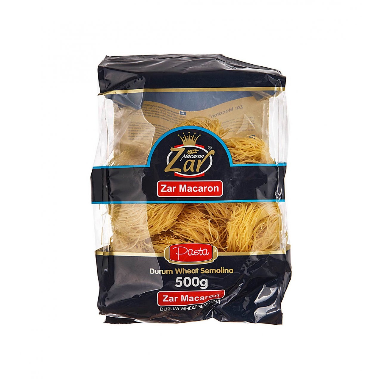 ماکارونی آشیانه ای سوپی زر 500 گرم