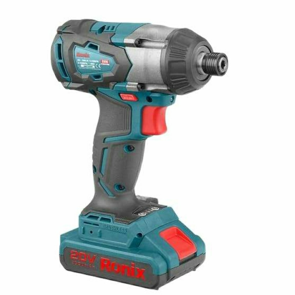 پیچ گوشتی شارژی 20ولت براشلس رونیکس مدل 8906