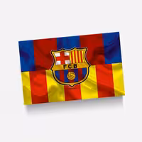 استیکر(برچسب) کارت عابر بانک-طرح تیم بارسلونا-کد348-سفارشی