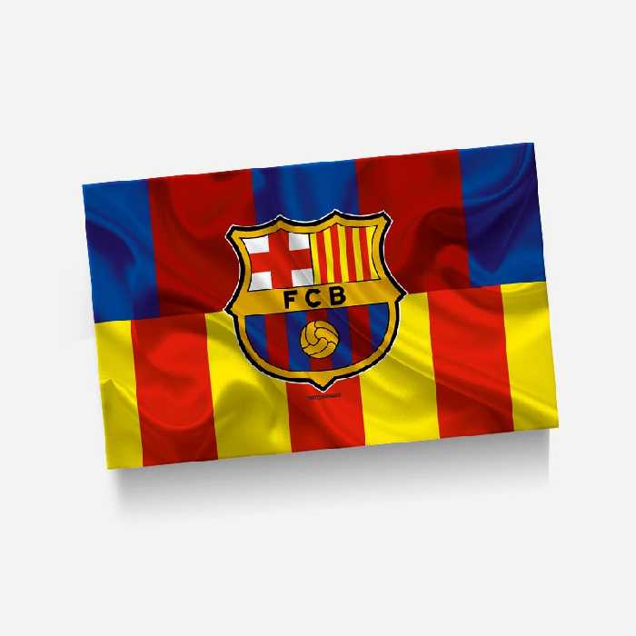 استیکر(برچسب) کارت عابر بانک-طرح تیم بارسلونا-کد348-سفارشی