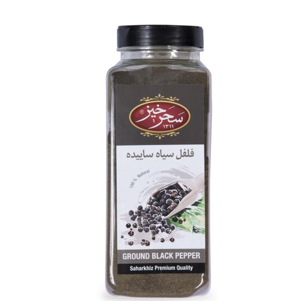 فلفل سیاه 500 گرم پت