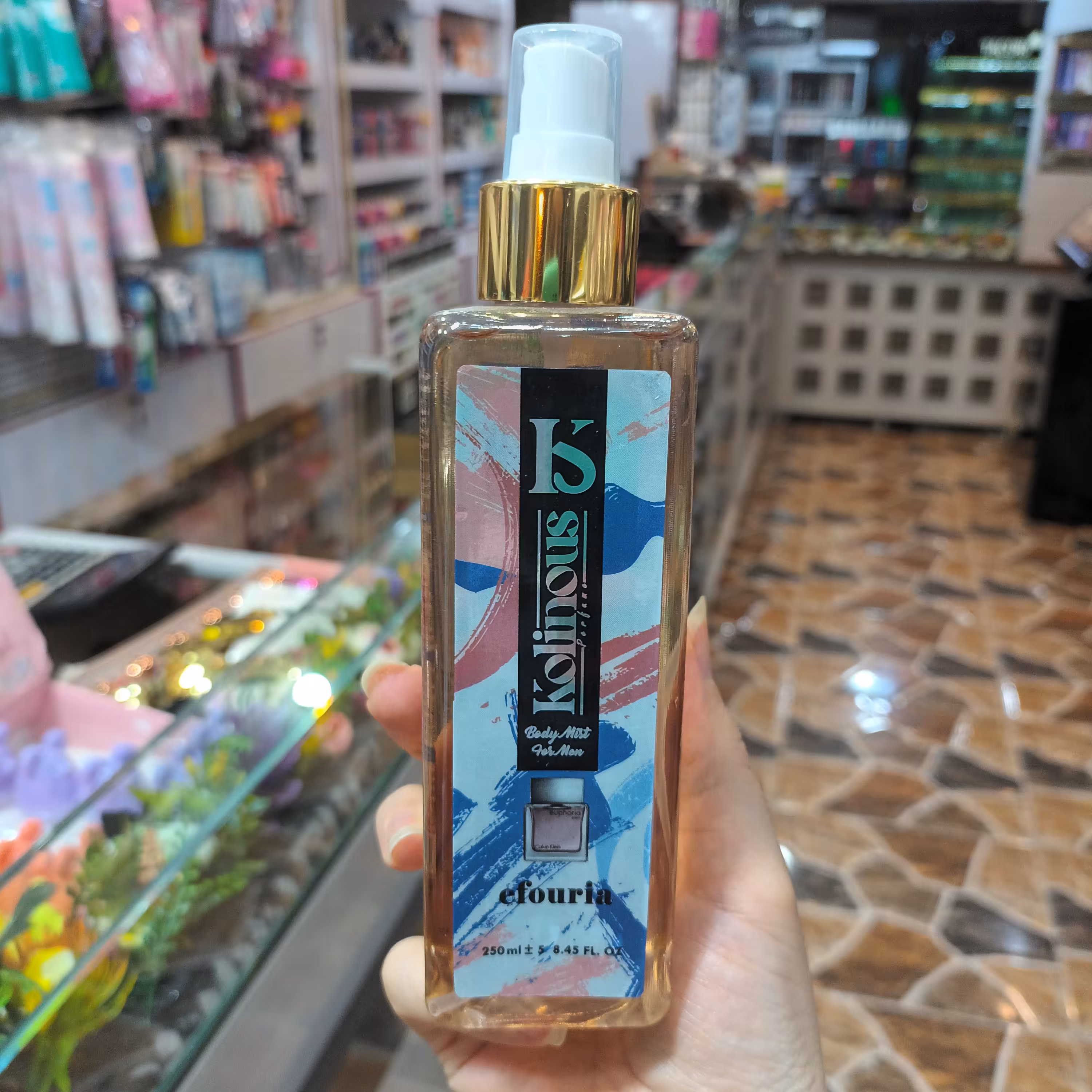 بادی اسپلش کولینوس رایحه ایفوریا مردانه حجم 250 میل