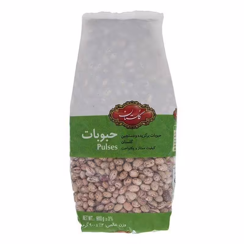 لوبیا چیتی گلستان 900 گرمی
