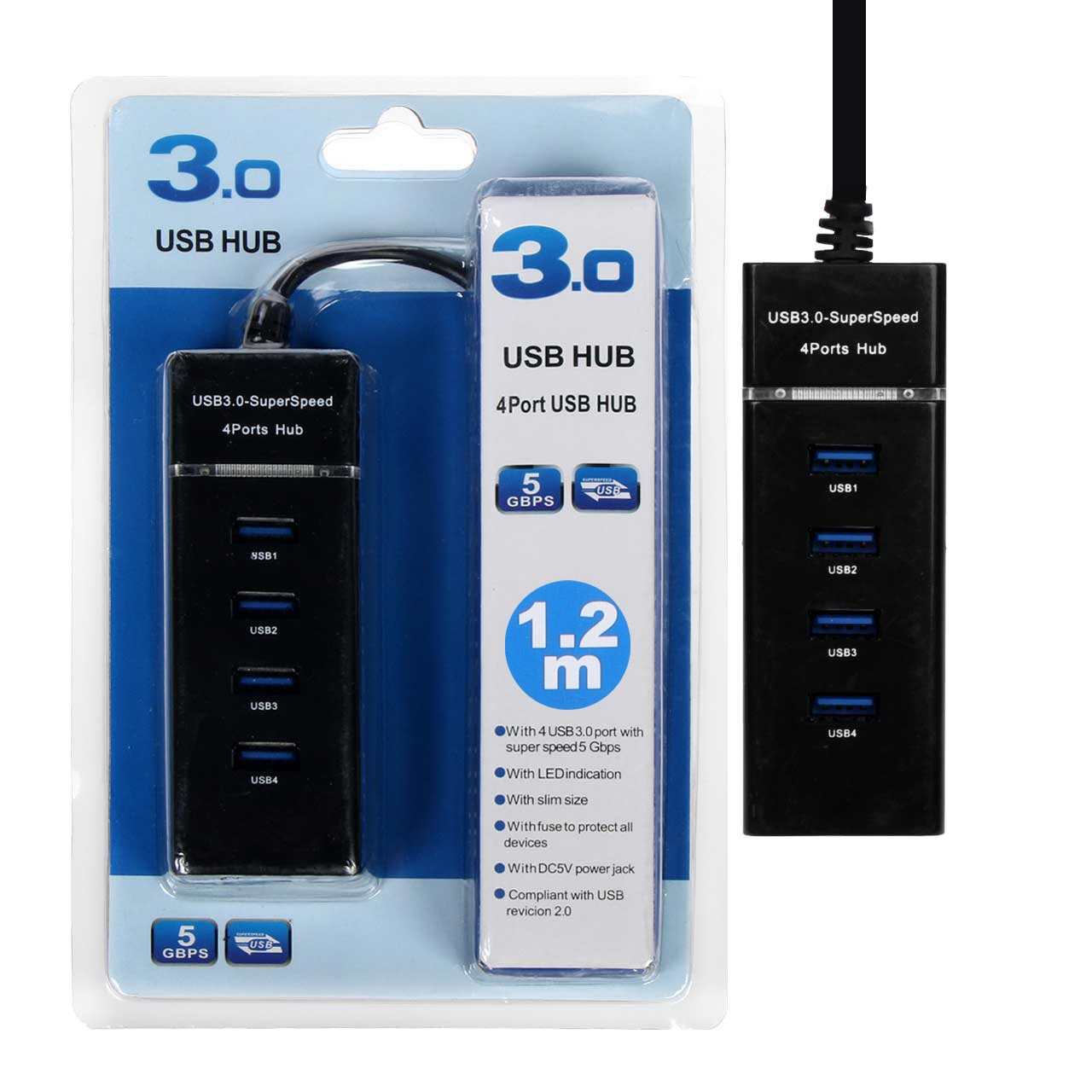 هاب 4 پورت USB30 مدل 303