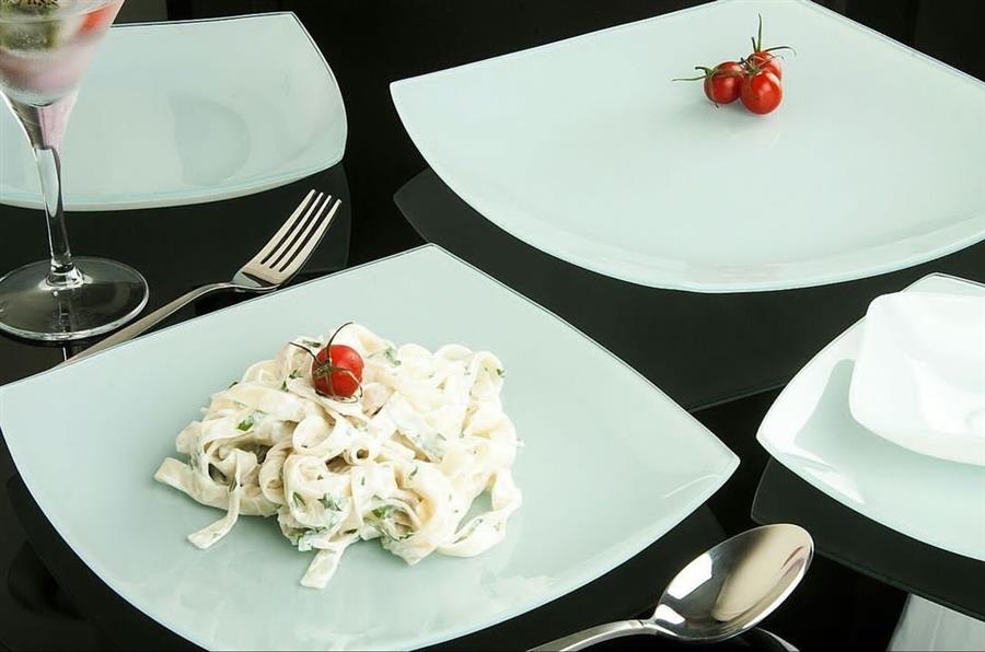 سرویس غذاخوری 25 پارچه آرکوفام سفید