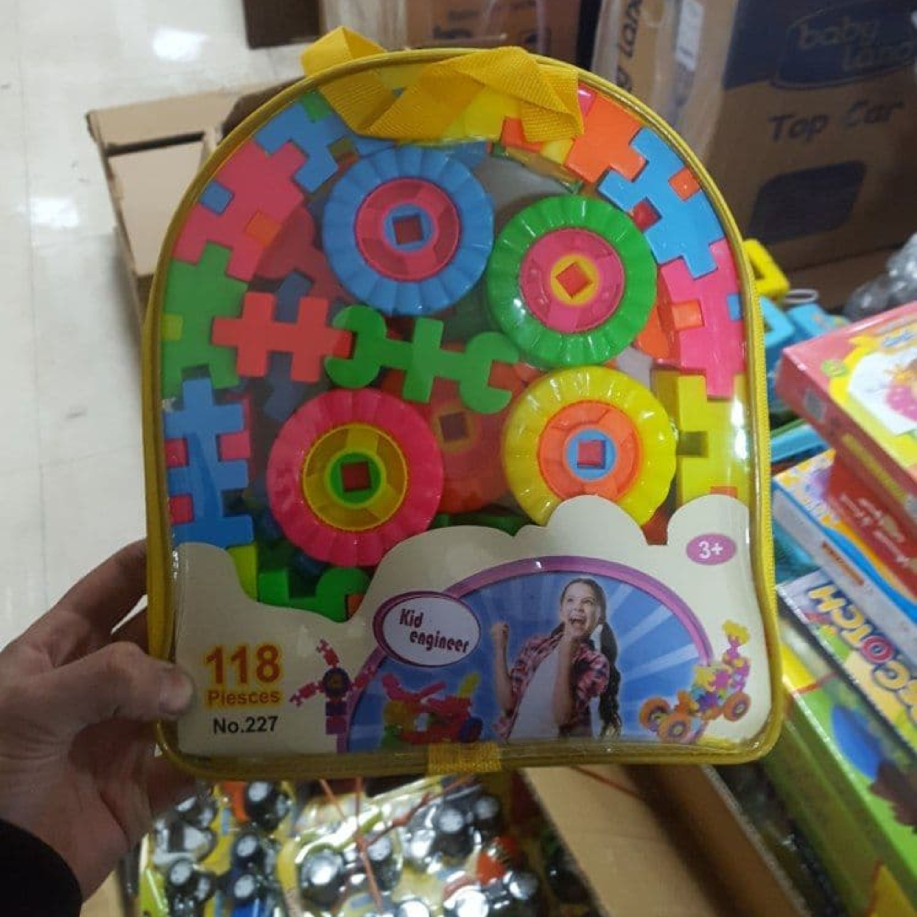 اسباب بازی کیف مهندس با قیمت کارخانه 118 قطعه