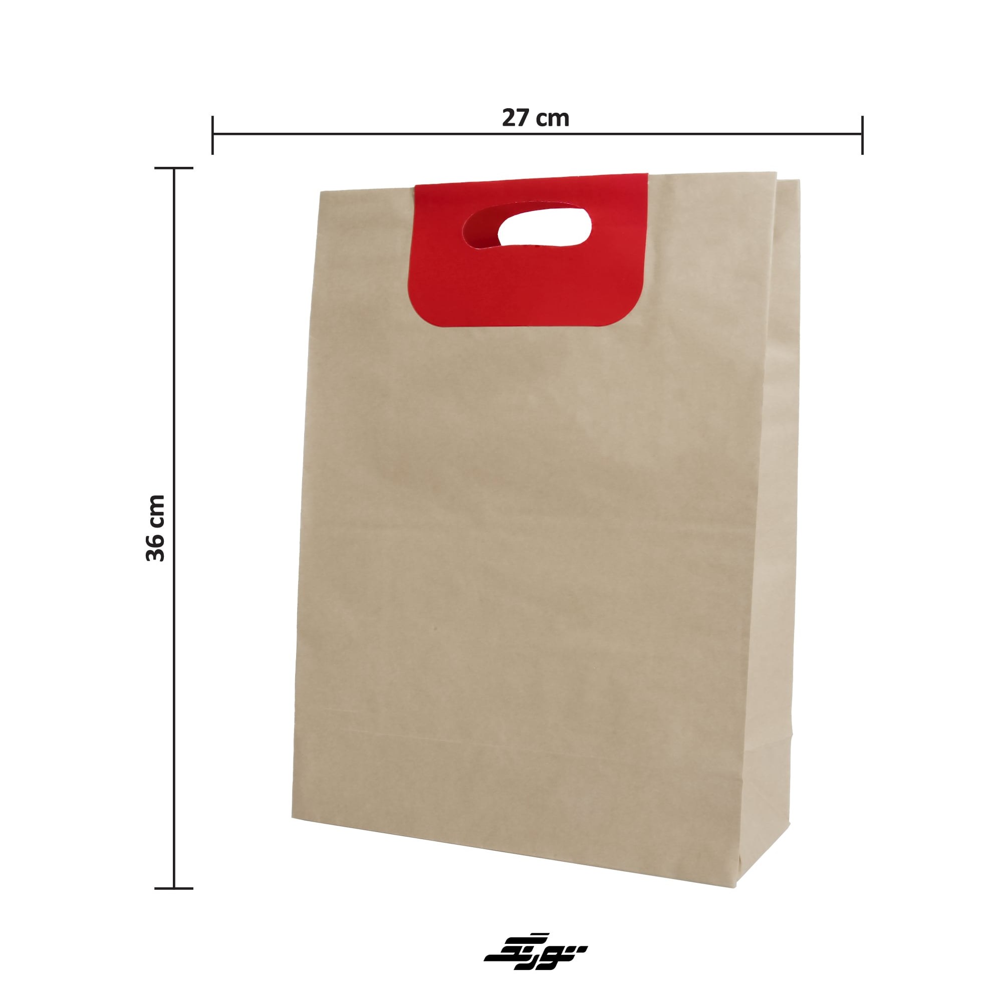 ساک کرافت دسته پانچی اپلیکه 27x36 بسته یک کیلویی