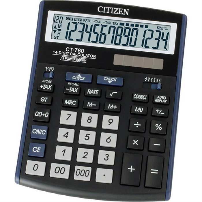 ماشین حساب رومیزی سیتیزن مدل CT-780