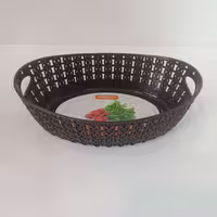 سبد سبزی مدل ترمه  برند گلدپلاست سایز کوچک 