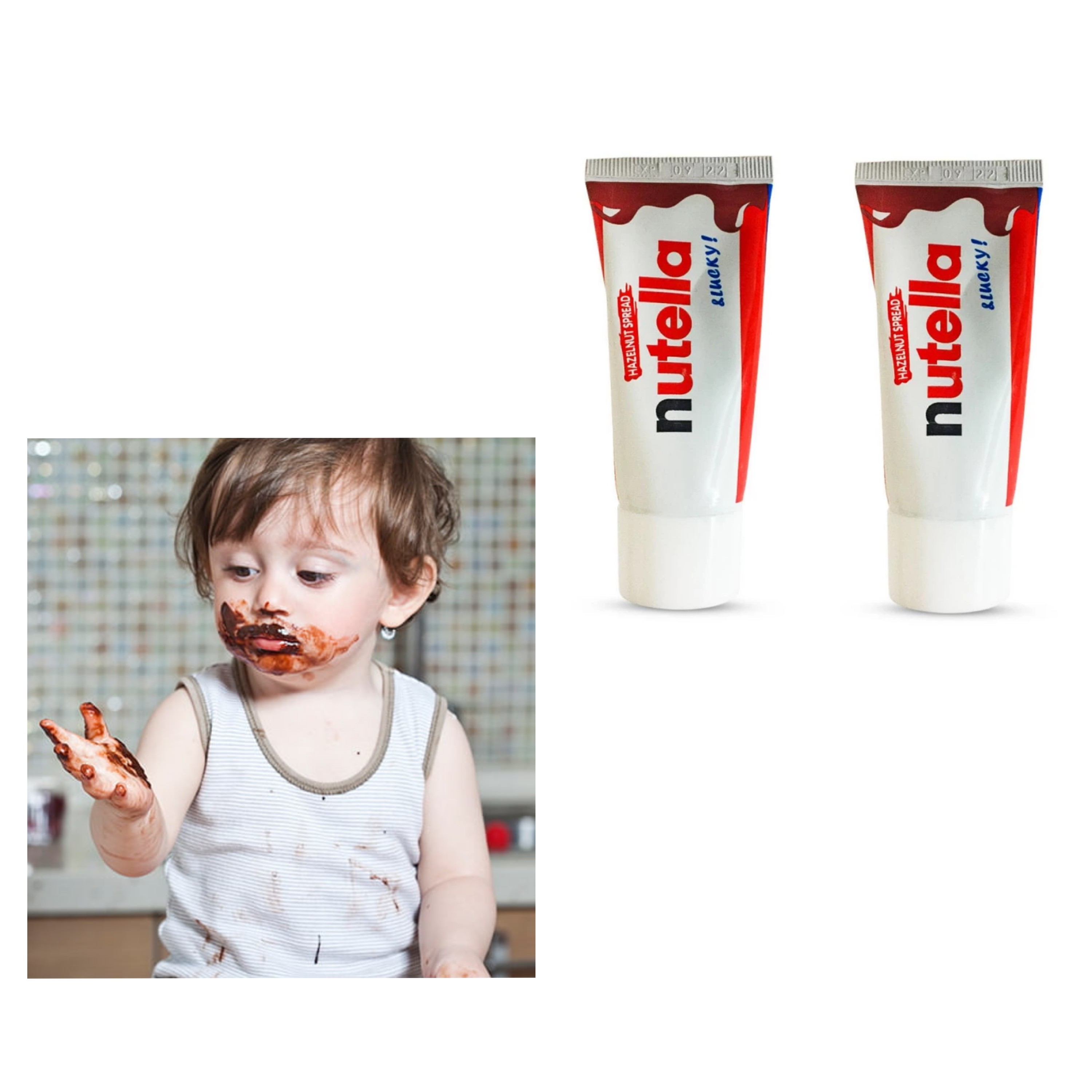 نوتلا تیوپی 40 گرم(ایتالیا) تاریخ تازه رفته تخفیفی