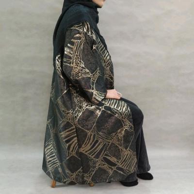 مانتو مجلسی ساتن مانتو ژاکارد مزونی عید مدل ژاکارد مزون دوز