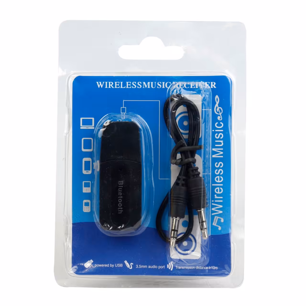 دانگل بلوتوثی مدل Wireless Music Receiver USB YET-M1 AUX