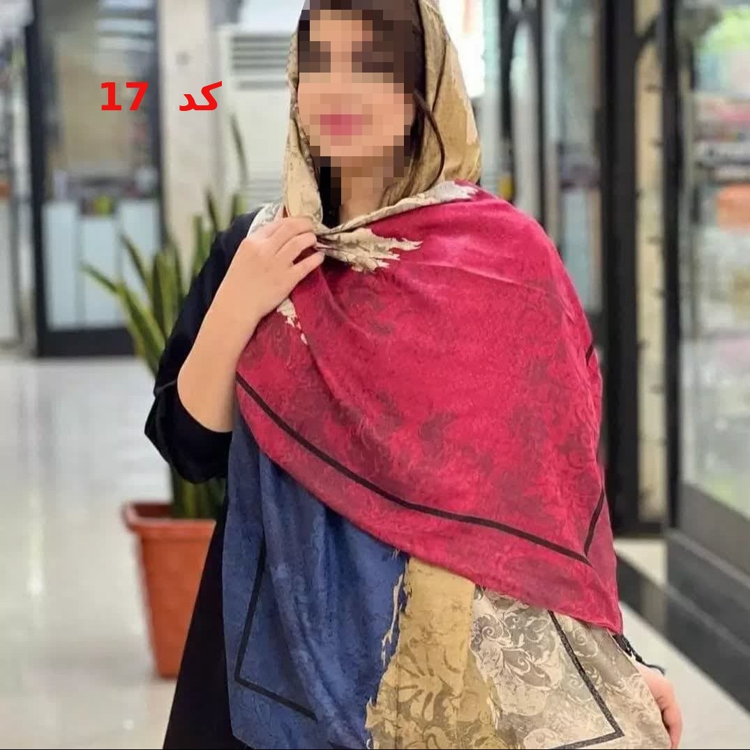 شال نخی ژاکارد منگوله دار (کد17) ارسال رایگان