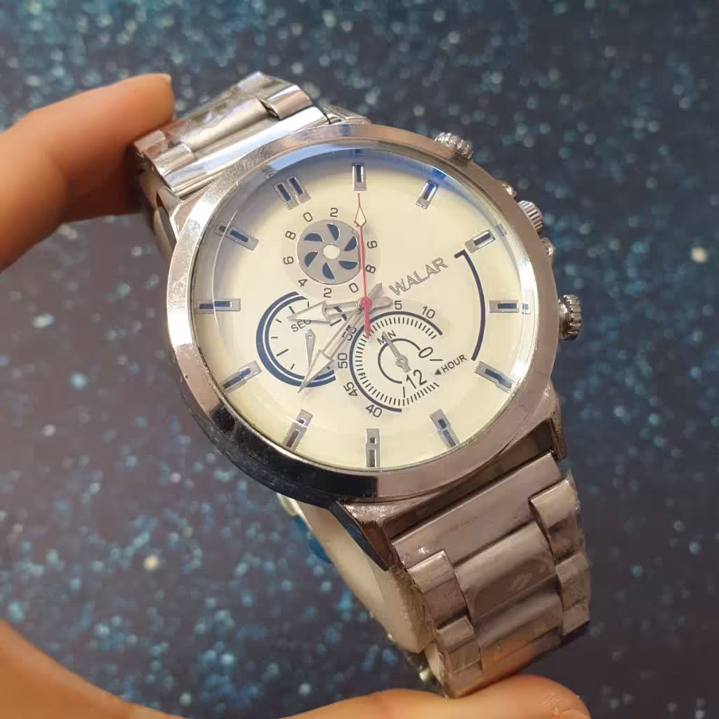 ساعت مچی مردانه والار  استیل WALAR