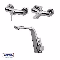 ست شیرآلات kwc مدل متیس کروم