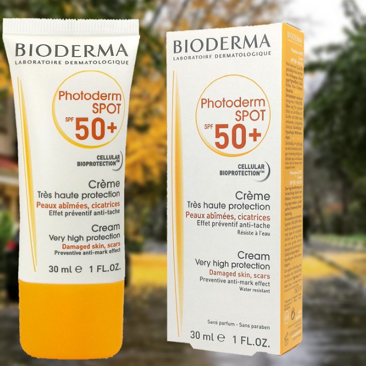 کرم ضد آفتاب بی رنگ 50،spf بیودرما Bioderma (اصل )