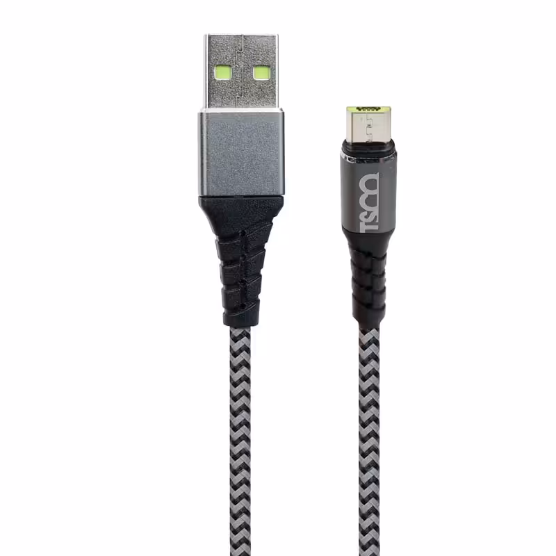کابل شارژ و دیتا micro-USB برند تسکو مدل TCA166N طول 1 مترTSCO TCA166N Data Cable Micro-USB, 1M