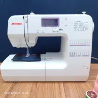 ژانومه مدل JN51کیفیت درجهA با جادکمه و پدال اتومات  سایز  با قاب سفید (پس کرایه)