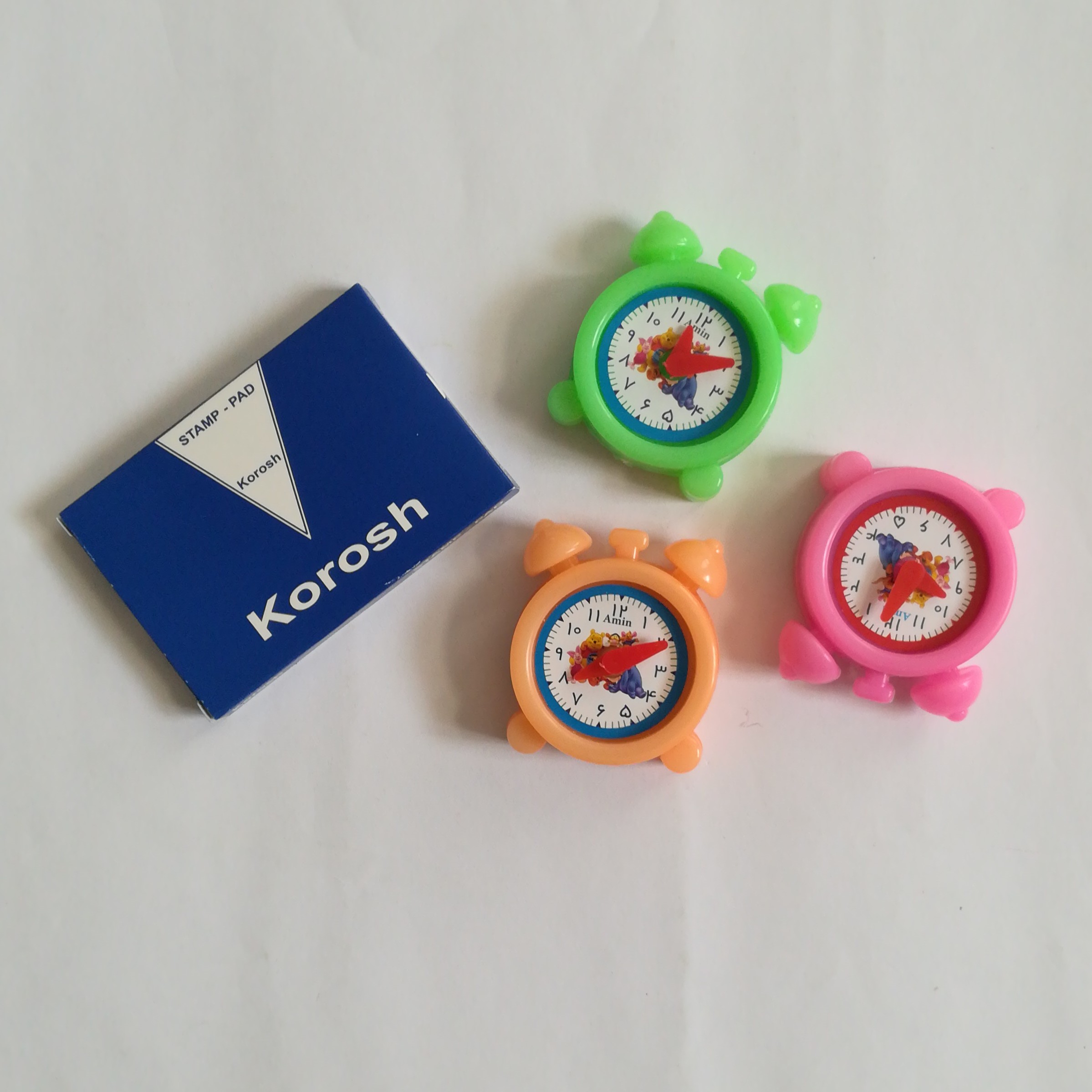 مهر و ساعت آموزشی به همراه استامپ 