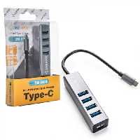 هاب 4 پورت و رابط type c وان مکس (ONE MAX) مدل OM-H40