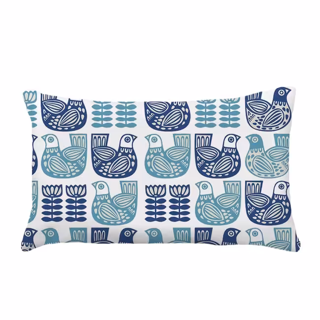 کاور کوسن کراس‌ماه طرح پرنده کد c2128