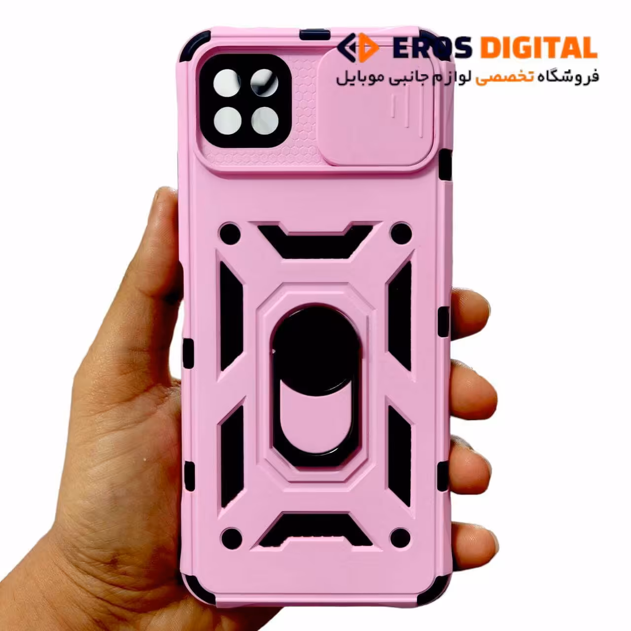 قاب ضد ضربه گوشی A22 5G محافظ لنز دار کشویی تاندربولت