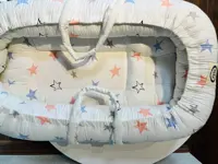 تشک شیبدار گارد دار آنتی رفلاکس نوزاد ایسیز 3 کاره ضد غلت ستاره رنگی  isiz 3in1