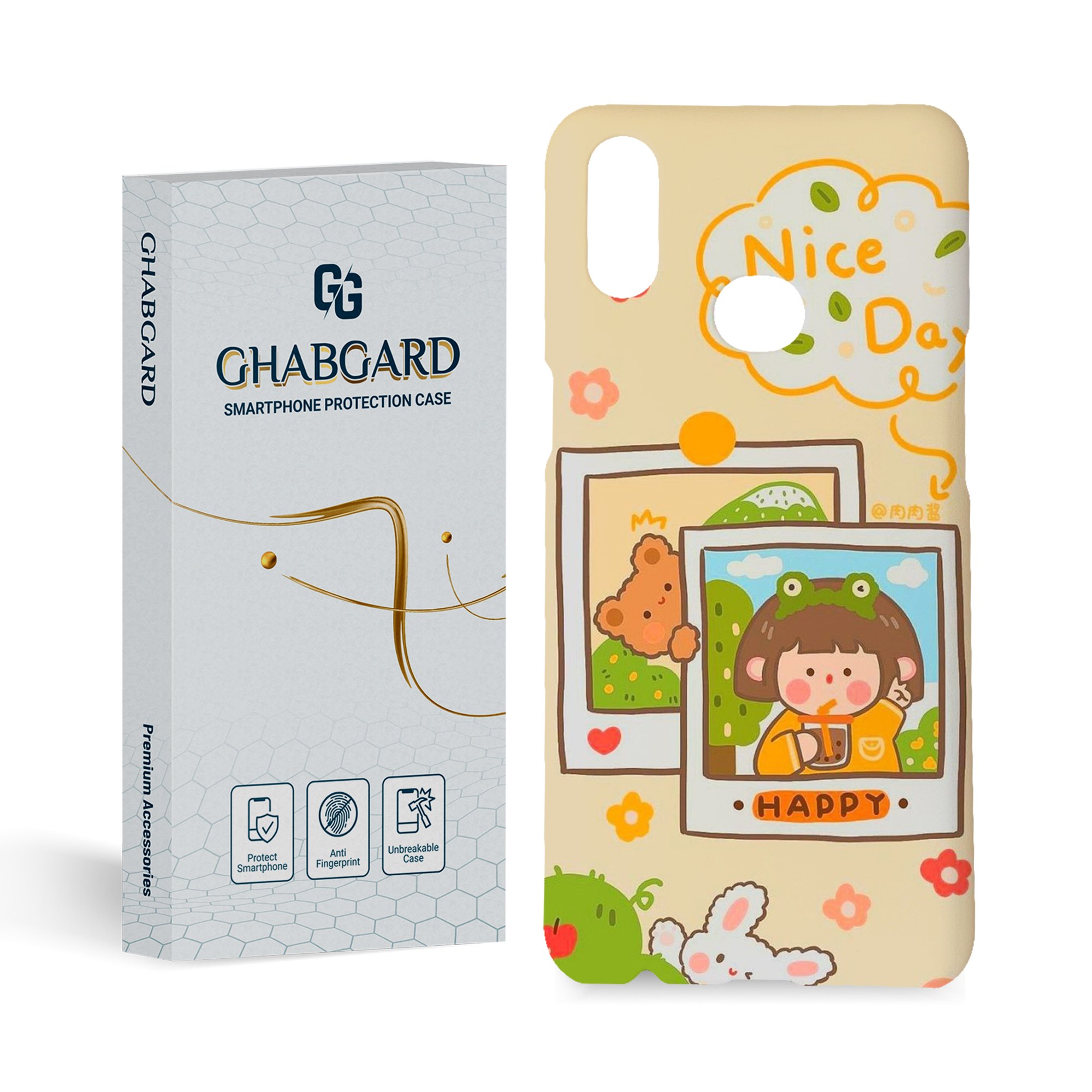 کاور گارد قاب دخترانه مدلg1141مناسب برای گوشی موبایل سامسونگ a10s