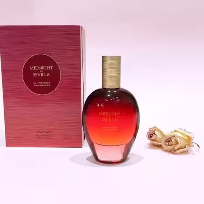 ادو پرفیوم زنانه میدنایت این سویلا فشن اند فرگرنسز 100 میلی لیتر
FASHION AND FRAGRANCES MIDNIGHT IN SEVILLA EDP W 100 