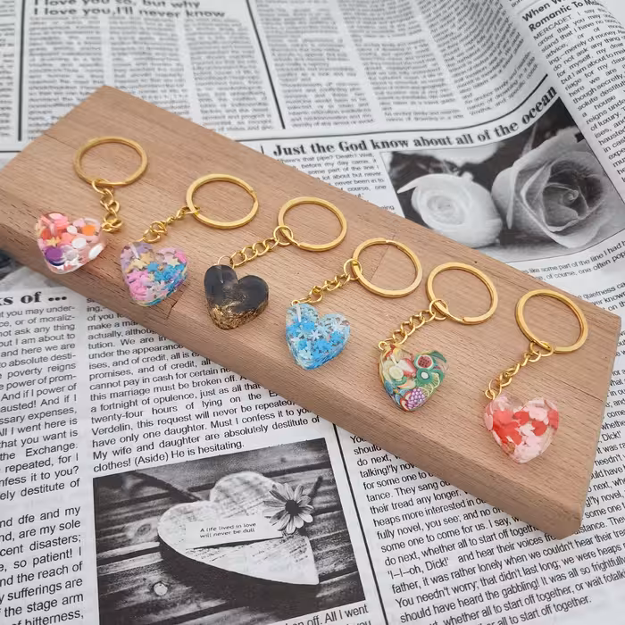 جاسویچی عمده مدل قلبی جین 12 عددی ( جاسوییچی ) ( جاکلیدی )