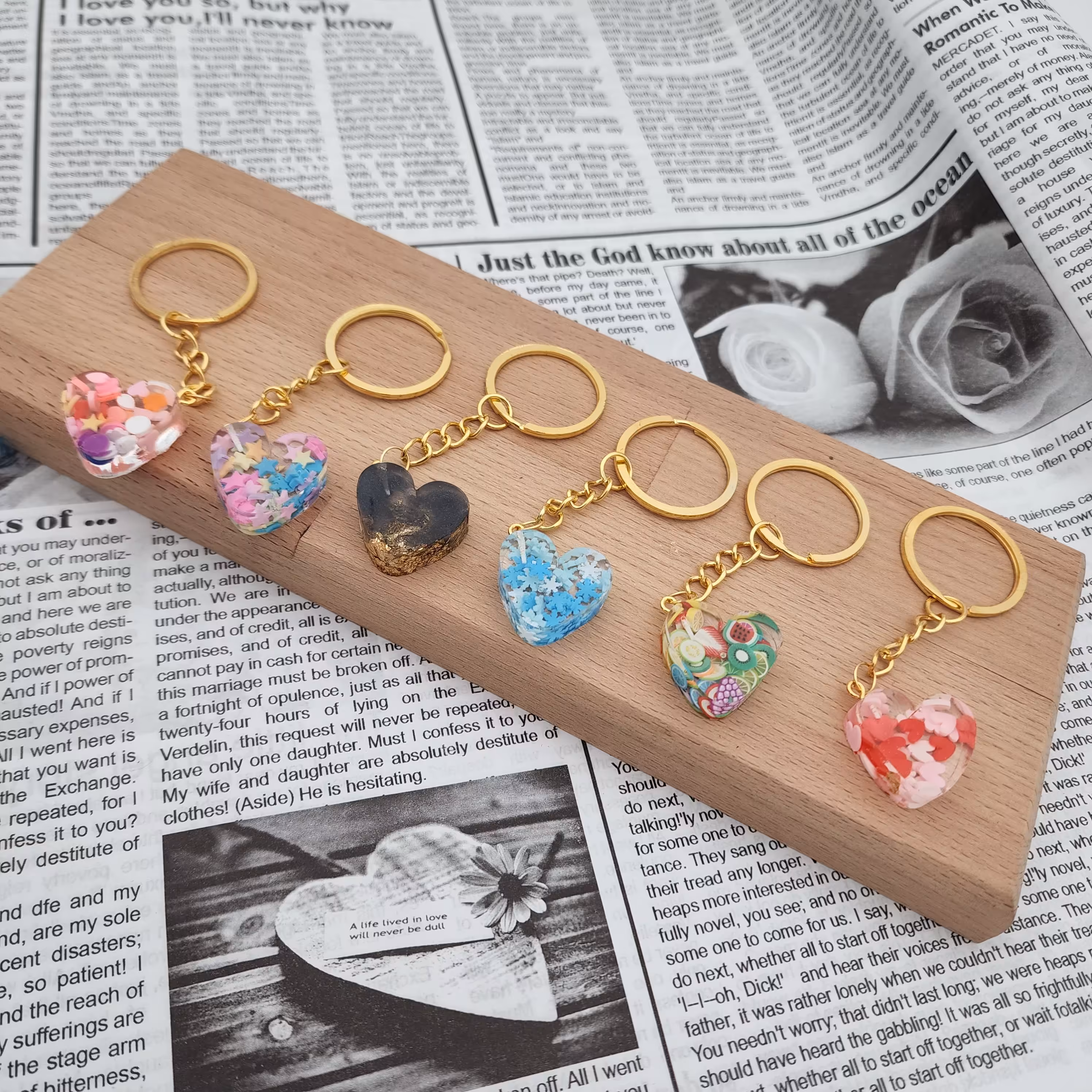 جاسویچی عمده مدل قلبی جین 12 عددی ( جاسوییچی ) ( جاکلیدی )