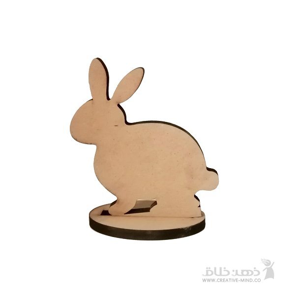 استند خرگوش چوبی