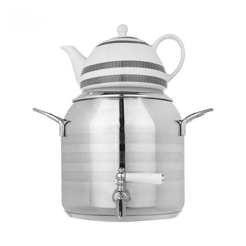 کتری و قوری استیل دسینی 6 لیتر (پس کرایه )