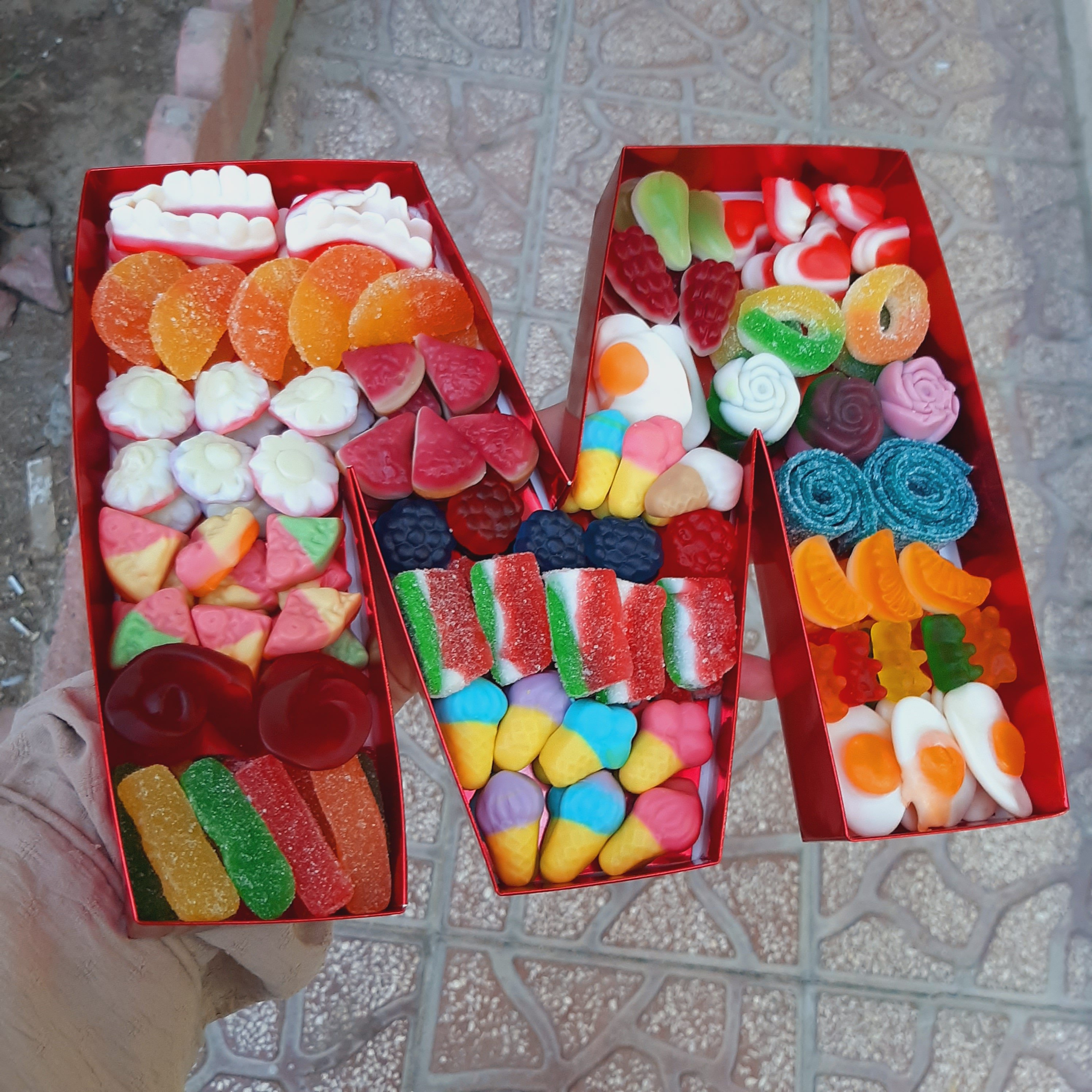 باکس هدیه پاستیلی