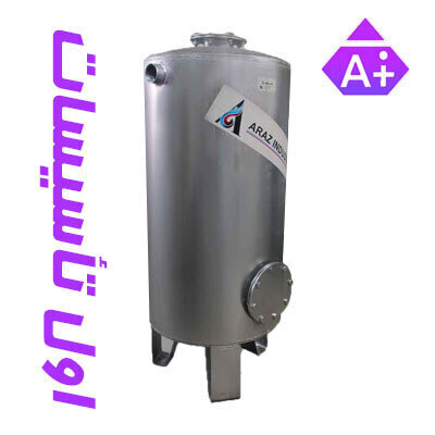 فیلتر شنی استخر نازل نمکدانی دابل دیش گالوانیزه آراز صنعت سایز 100*50