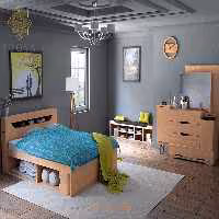 سرویس خواب باکس دار کرکره ای آرش