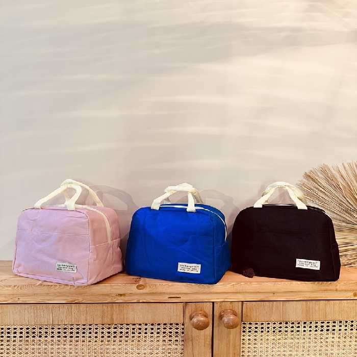 کیف ظرف غذا ساده جیب دار کد001257