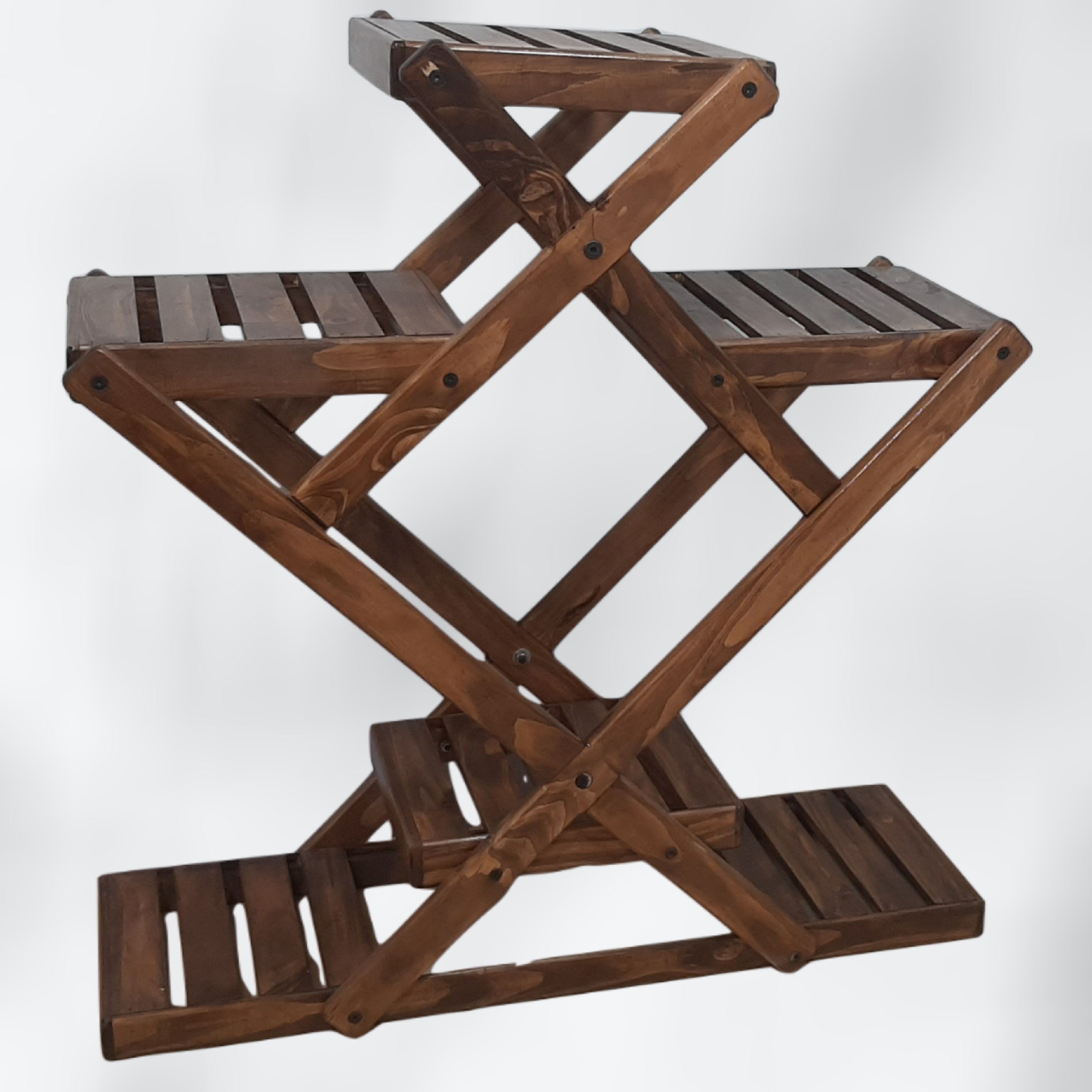 استند گل چوبی ارتفاع 90 و عرض87