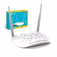 مودم روتر ADSL2 Plus بی‌سیم N300 تی پی-لینک مدل TD-W8961N_V1  کد 1495