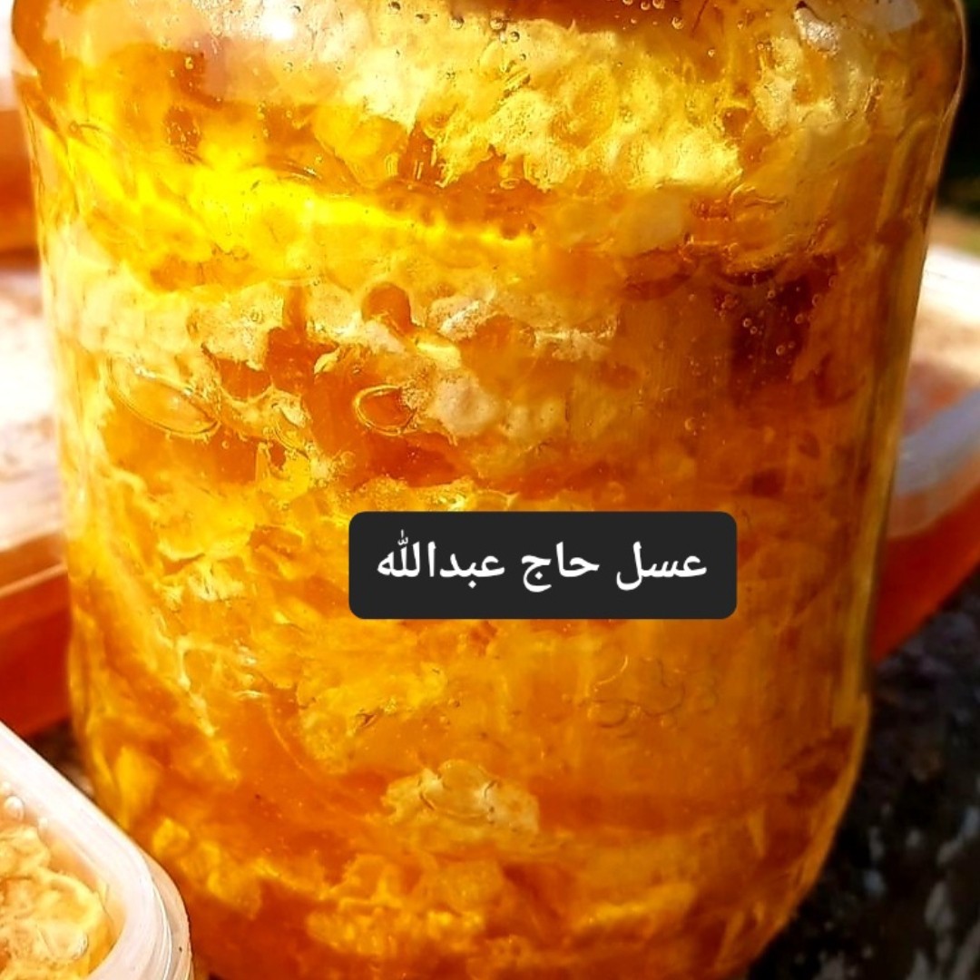 عسل طبیعی صخره ای2ساله کردستانی((عسل و سوغاتی حاج عبدالله بذری))