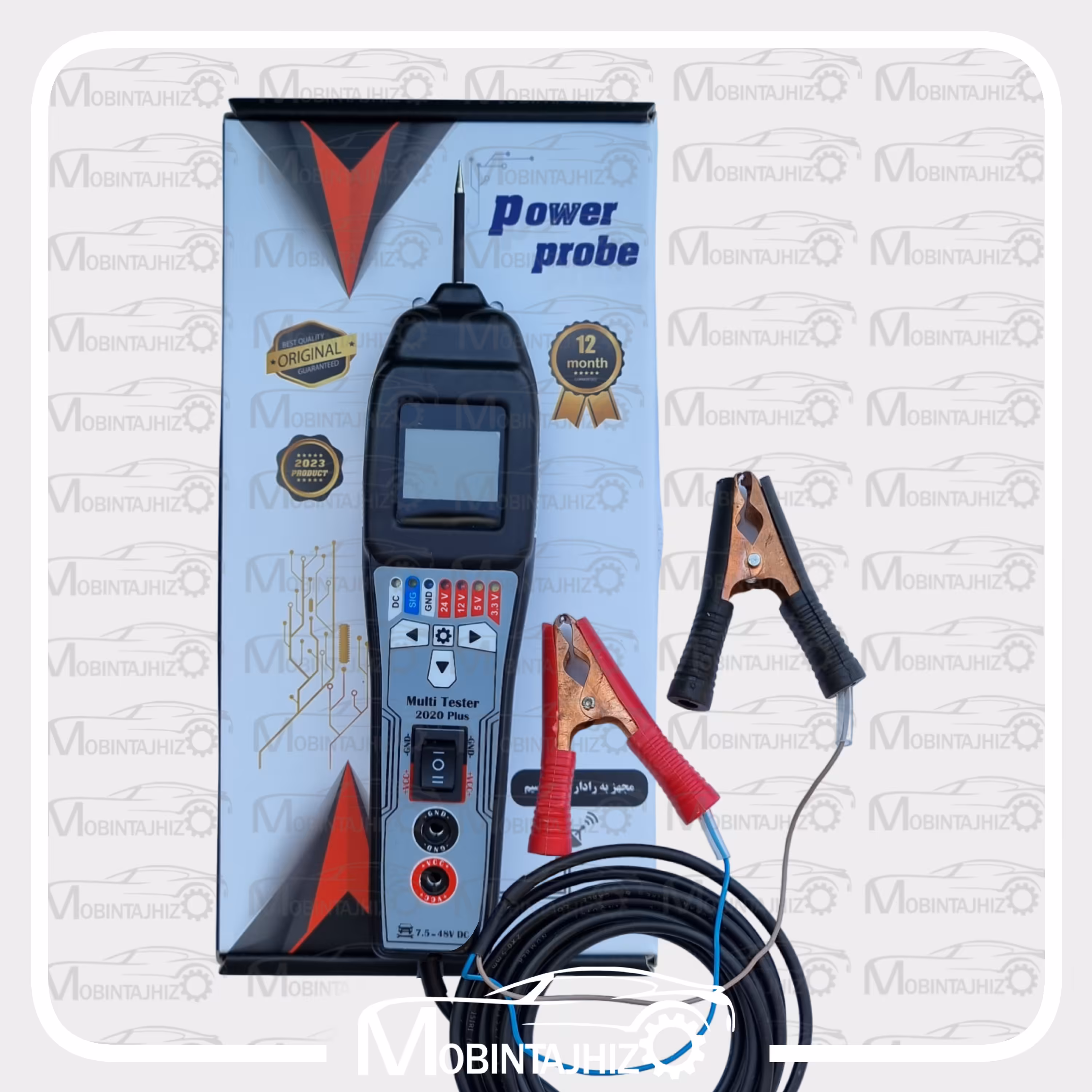 تستر سیم کشی وشبیه ساز سنسور خودرو سبک و سنگین مجهز به نرم افزار رادار تشخیص قطعی سیم (پس کرایه)